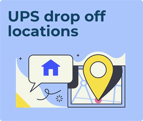 ups shipping drop off locations